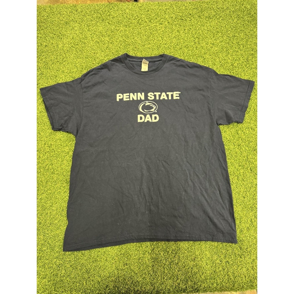 Penn State Nittany Lions Dad T Shirt Mens XL Blue College Football‎
